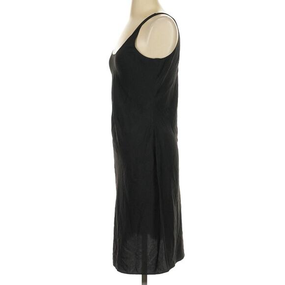 Ralph Lauren Purple Label Collection Black Mini Silk Slip Dress S Sleeveless - Picture 3 of 5